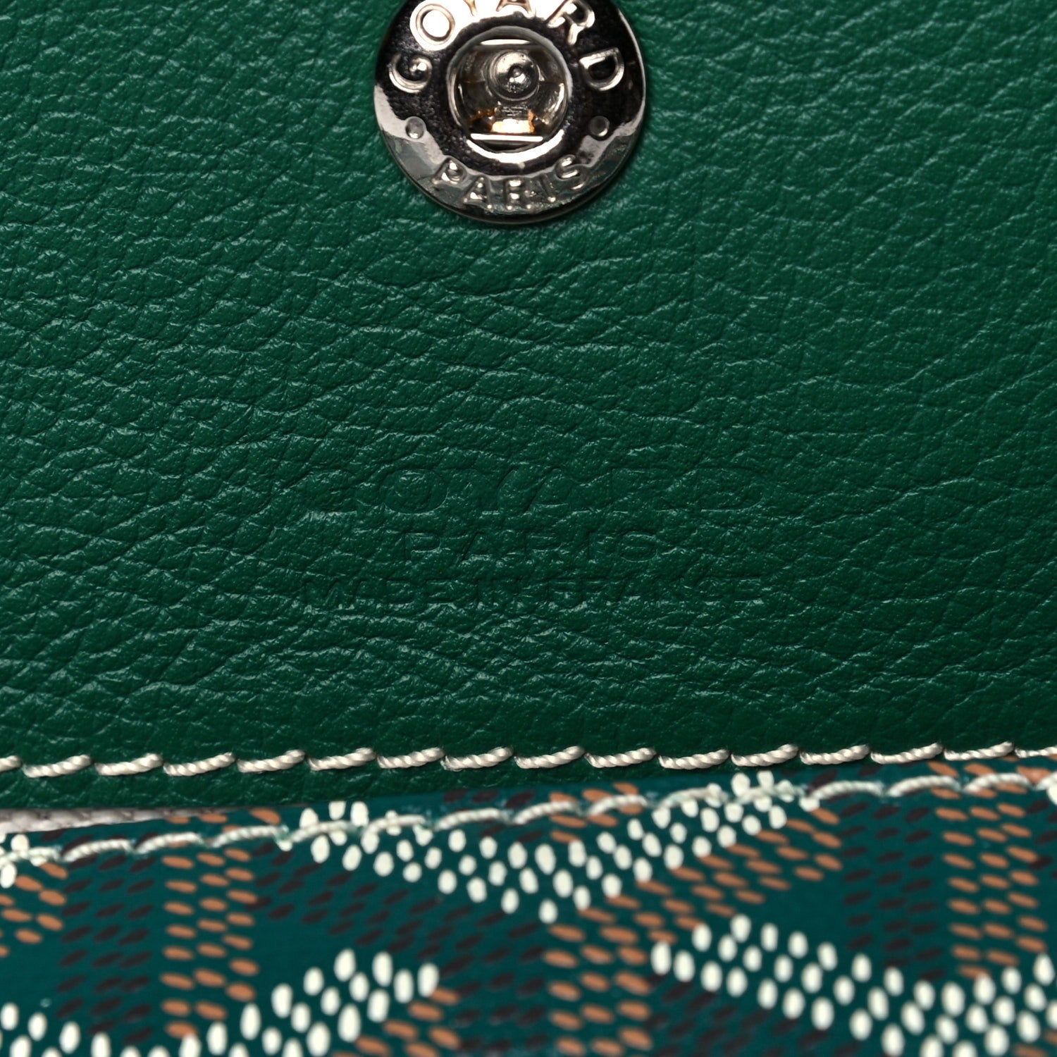 Goyard Goyardine Saint Louis GM Green 6 of 11