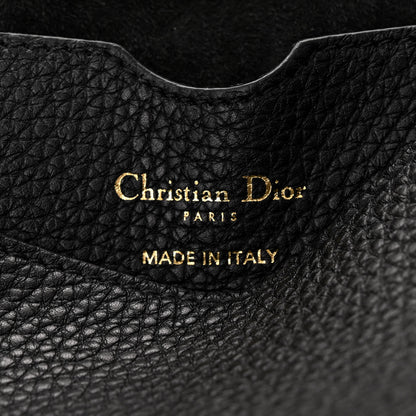 Christian Dior Grained Calfskin Large Bobby Flap Black 6 of 12