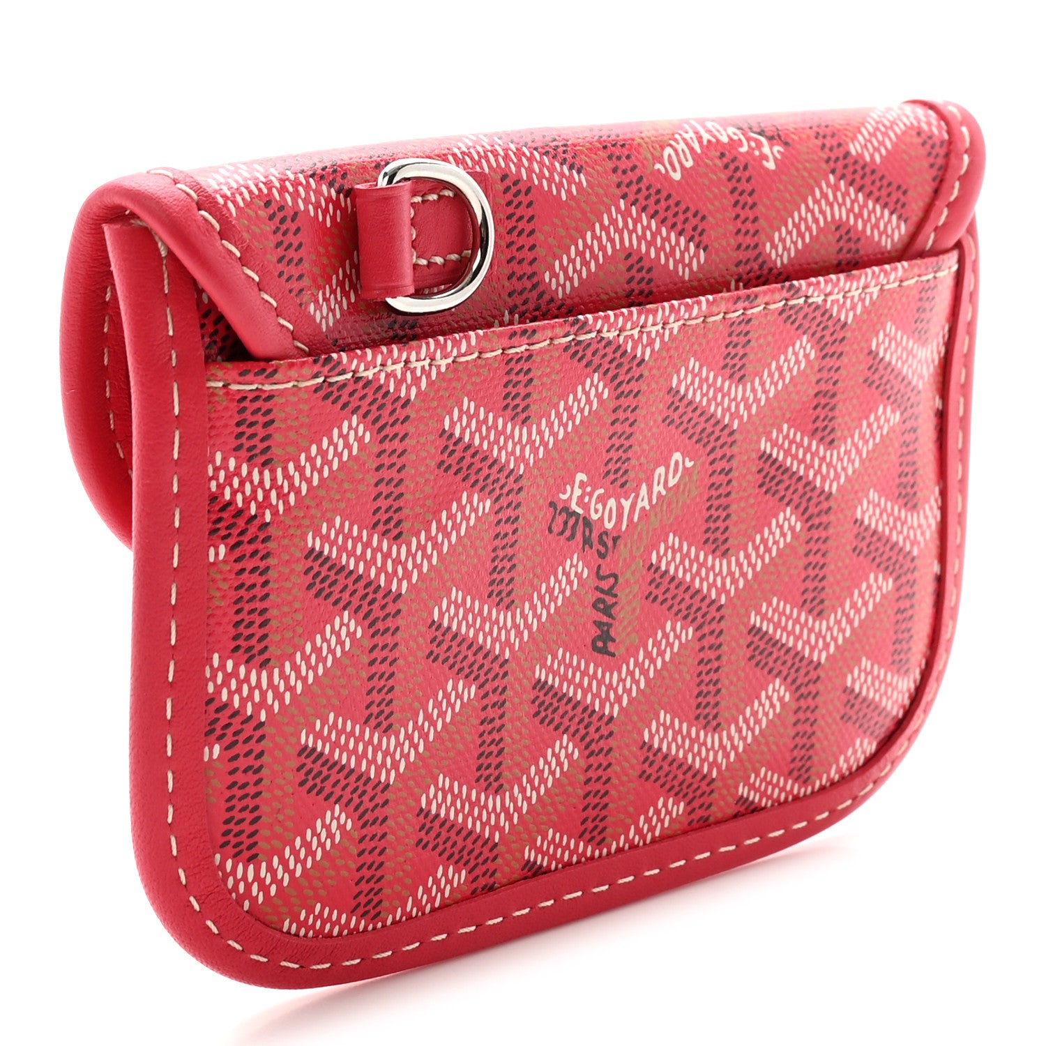 Goyard Goyardine Mini Anjou Pouch Fuchsia 1891457 – FASHIONPHILE
