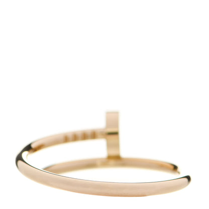 Cartier 18K Yellow Gold Small Juste Un Clou Ring 56 7.5 3 of 6