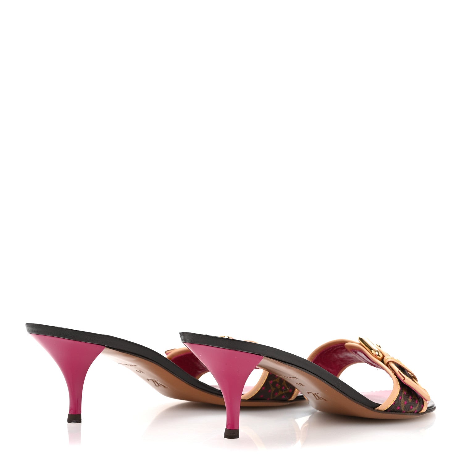 Louis Vuitton Monogram Open Toe Mule 39 Fuschia 5 of 10