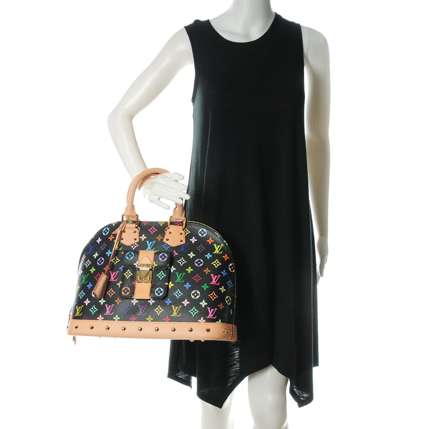 Monogram Multicolor Alma GM Black