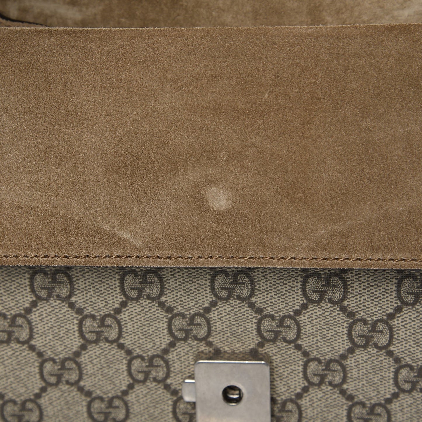 GG Supreme Monogram Mini Dionysus Shoulder Bag Taupe