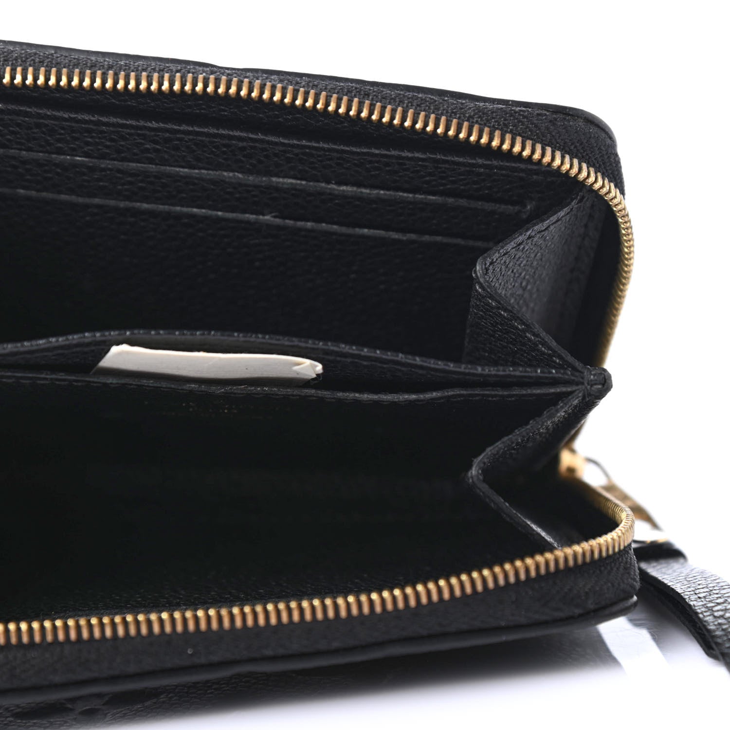 Louis Vuitton Empreinte Zippy Coin Purse Black 4 of 4