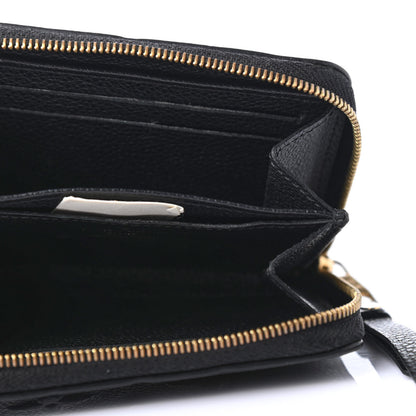 Louis Vuitton Empreinte Zippy Coin Purse Black 4 of 4