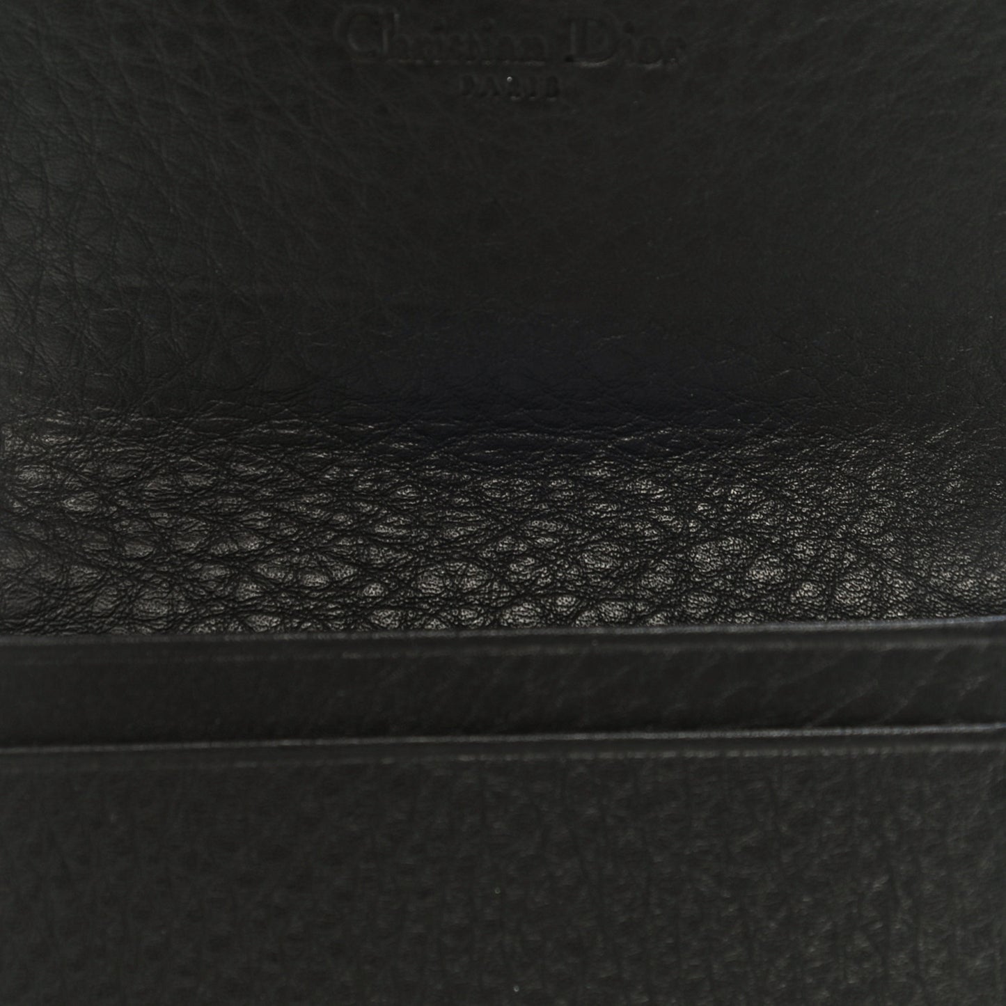 Monogram Card Holder Black