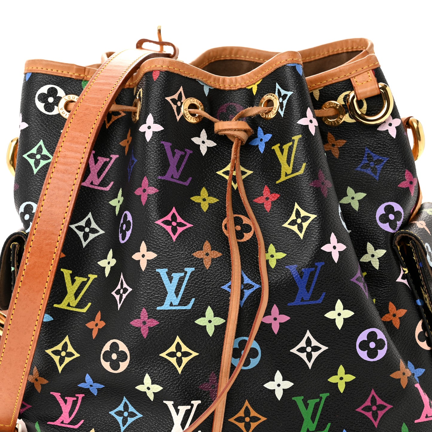 Monogram Multicolor Petit Noe Black