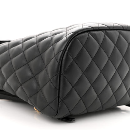 Chanel Lambskin Quilted Small Urban Spirit Backpack Black 9 of 11
