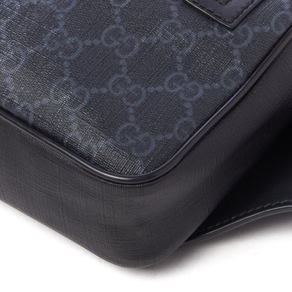Gucci Soft GG Supreme Monogram Web Belt Bag Black Grey 4 of 8