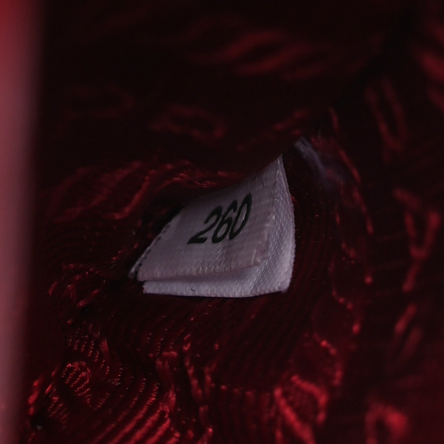 Soft Calfskin Diagramme Camera Bag Rosso