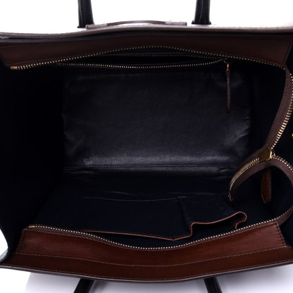 Celine Smooth Calfskin Mini Tri-Color Luggage Navy 5 of 10