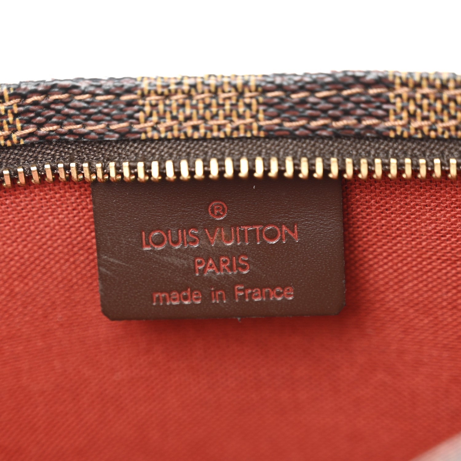 Louis Vuitton Damier Ebene Navona Pochette Accessories 6 of 14