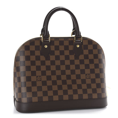 Louis Vuitton Damier Ebene Alma PM 3 of 12