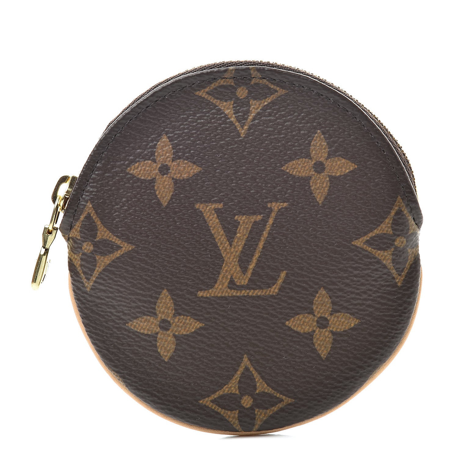 Louis Vuitton Monogram Round Coin Purse 1 of 8