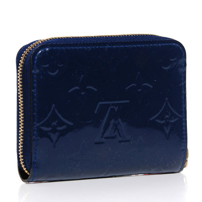 Louis Vuitton Vernis Zippy Coin Purse Grand Blue 3 of 7