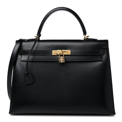 Hermes Box Kelly Sellier 35 Black 1 of 18