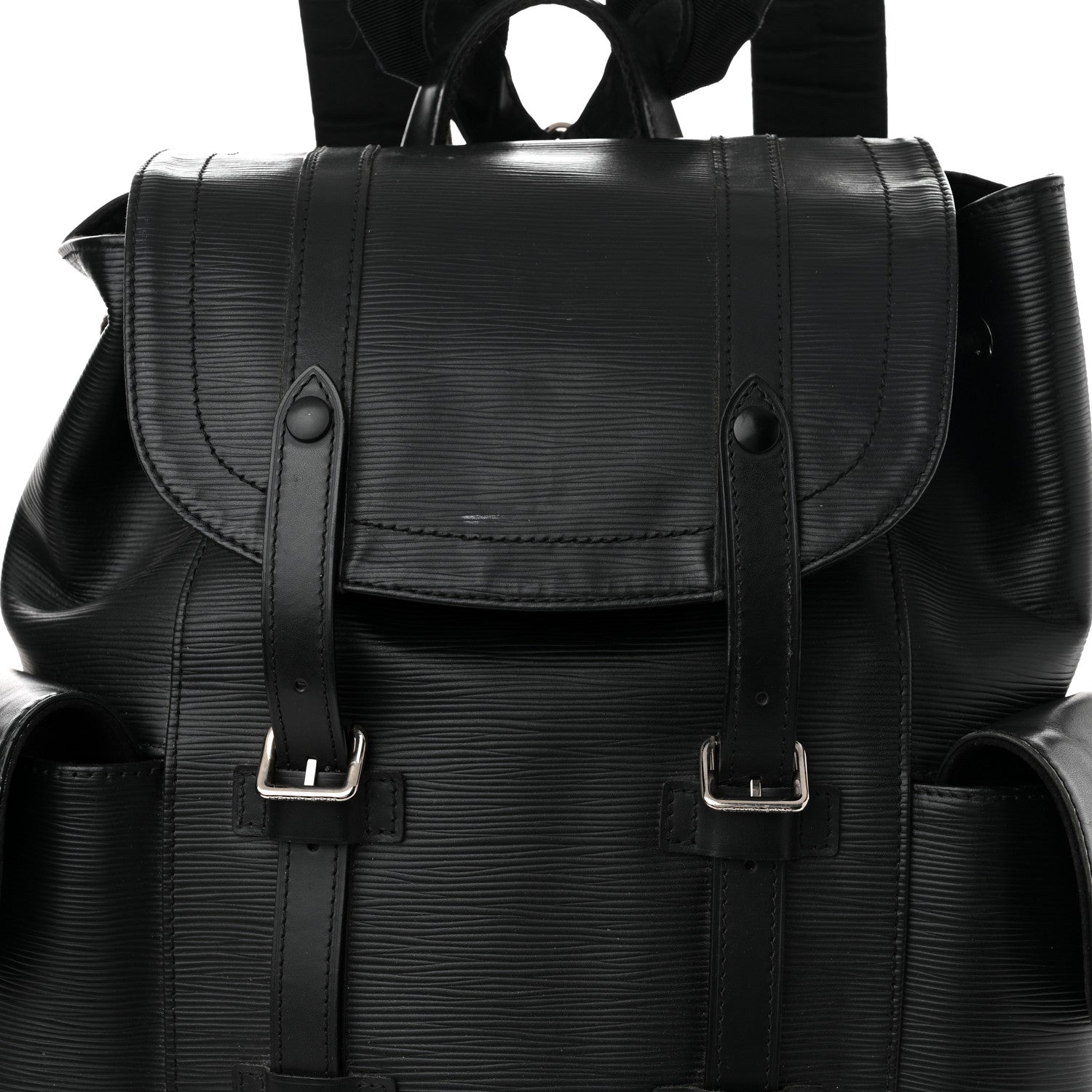 Louis Vuitton Epi Christopher Backpack PM Black 8 of 10