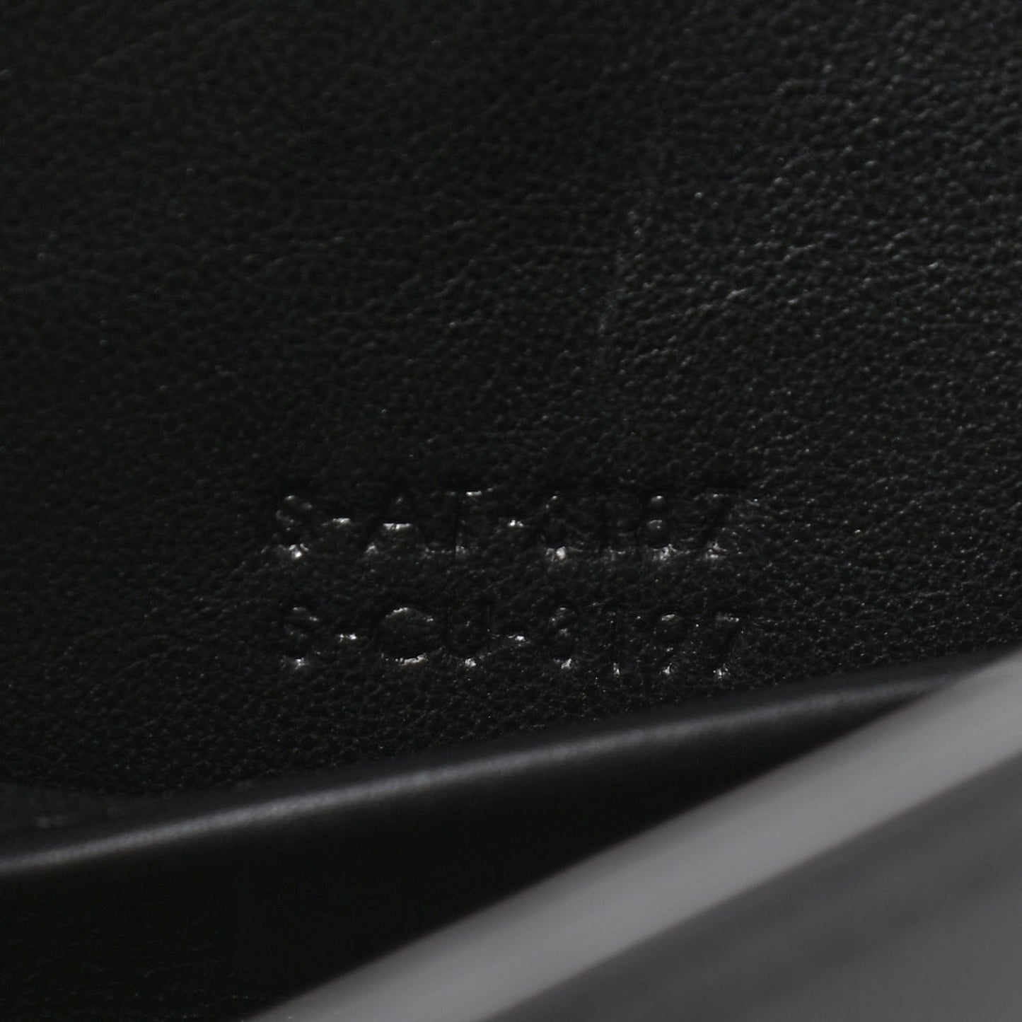 Smooth Calfskin Nano Luggage Black