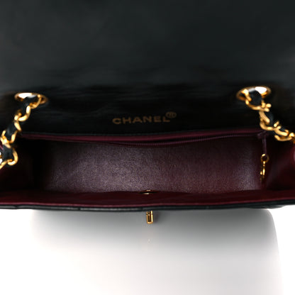 Chanel Lambskin Quilted Small Single Flap Black 4 of 10
