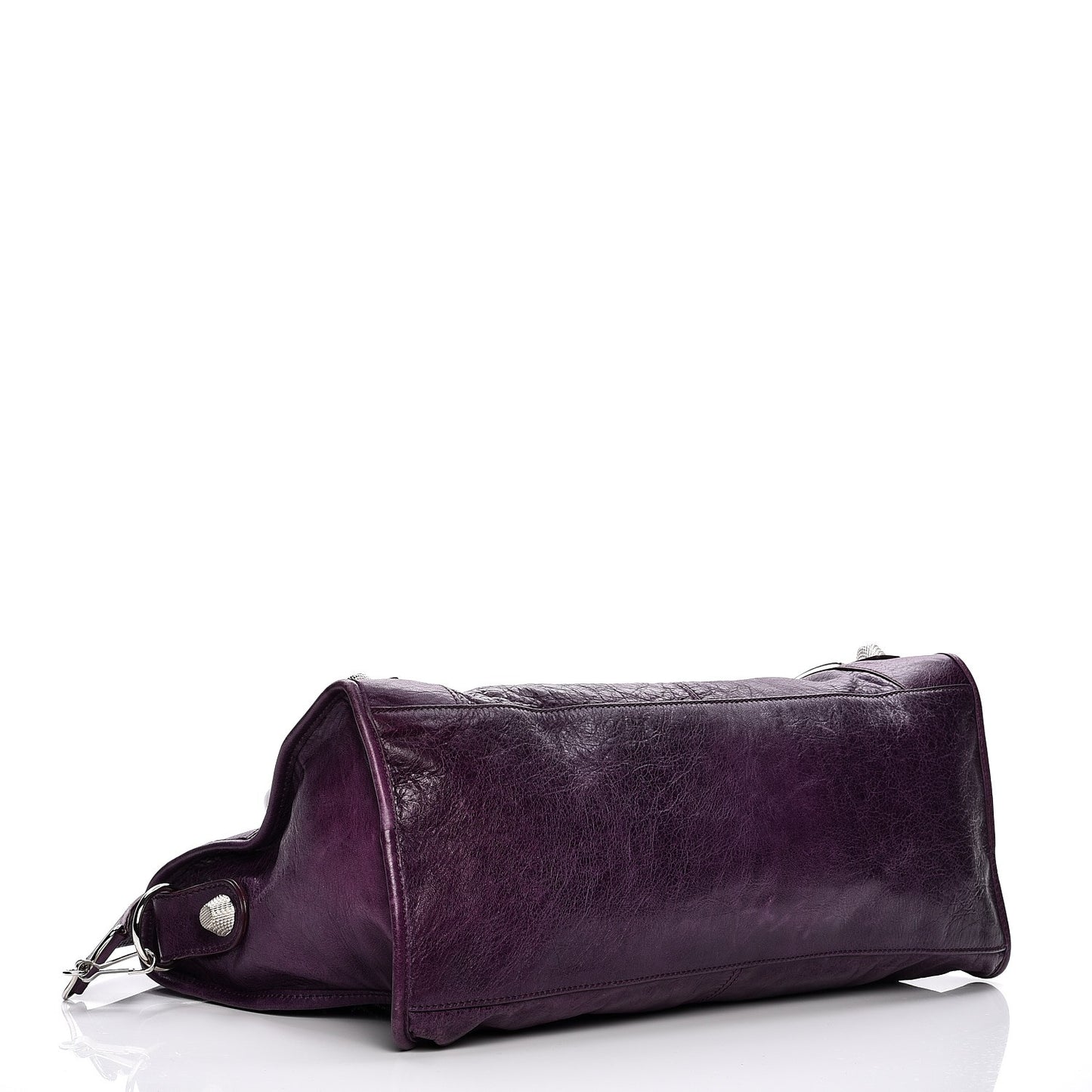 Agneau Giant 21 Silver Hardware Part Time Raisin