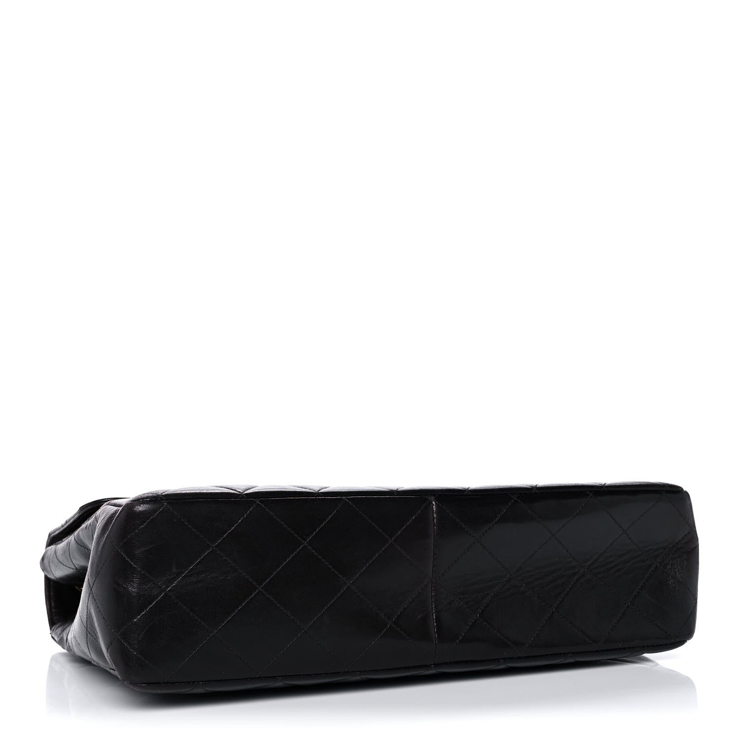 Chanel Lambskin Jumbo Single Flap Dark Brown 4 of 19