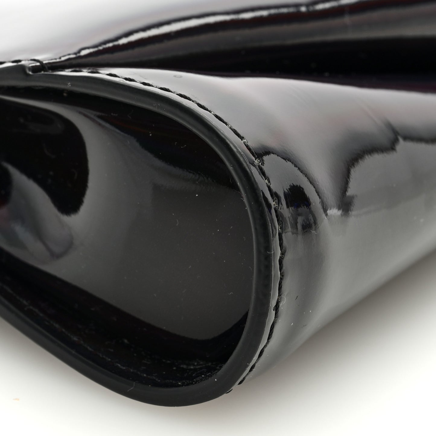 Patent Psychic Loubitwist Clutch Black