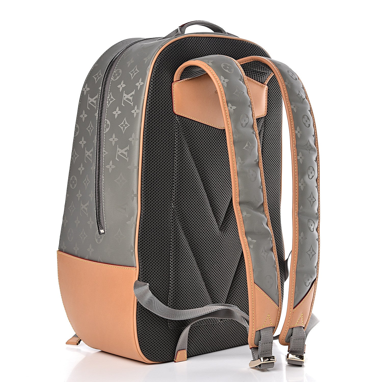 Louis Vuitton Monogram Titanium Backpack GM 3 of 10