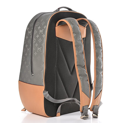 Louis Vuitton Monogram Titanium Backpack GM 3 of 10