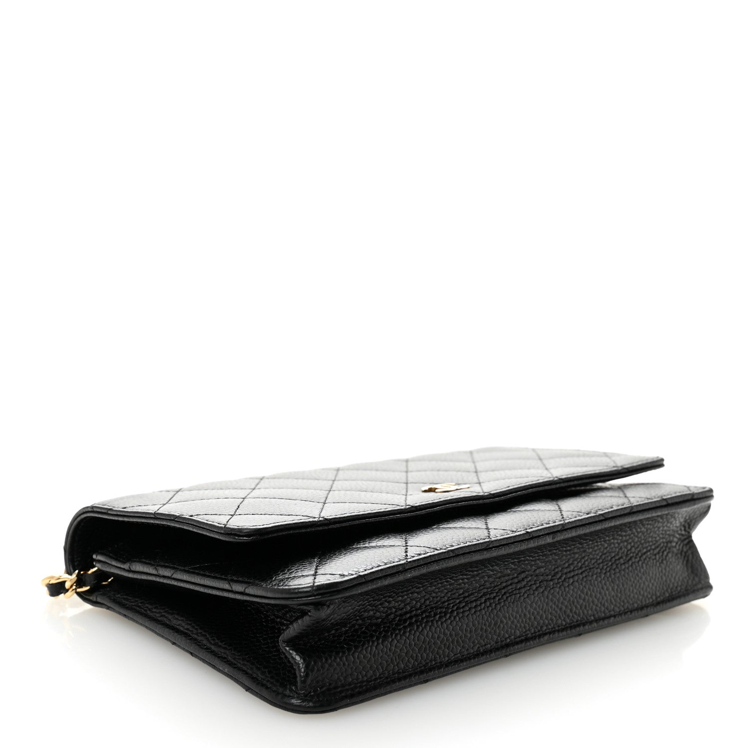 Chanel Caviar Quilted Wallet on Chain WOC Black 4 of 11