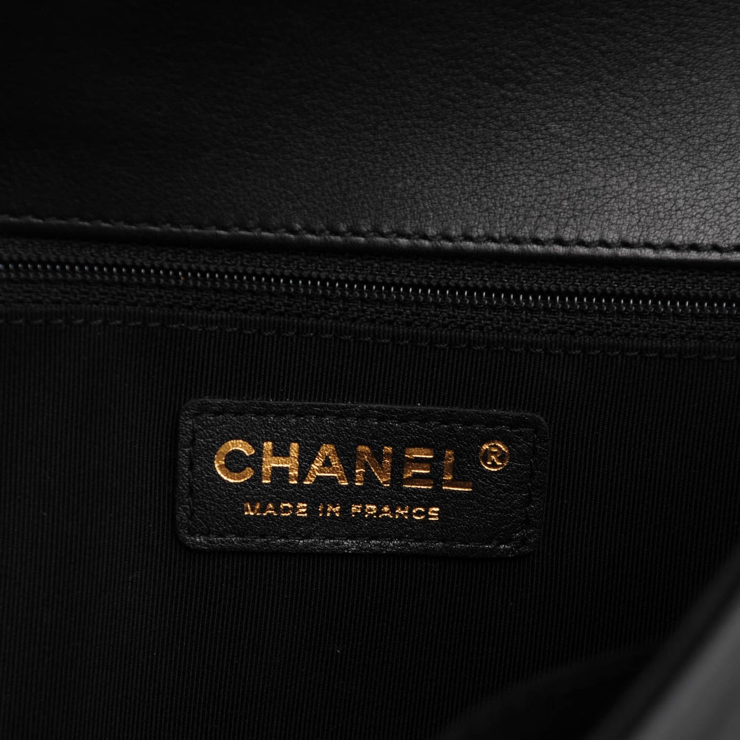 Calfskin Quilted New Medium Boy Flap Black