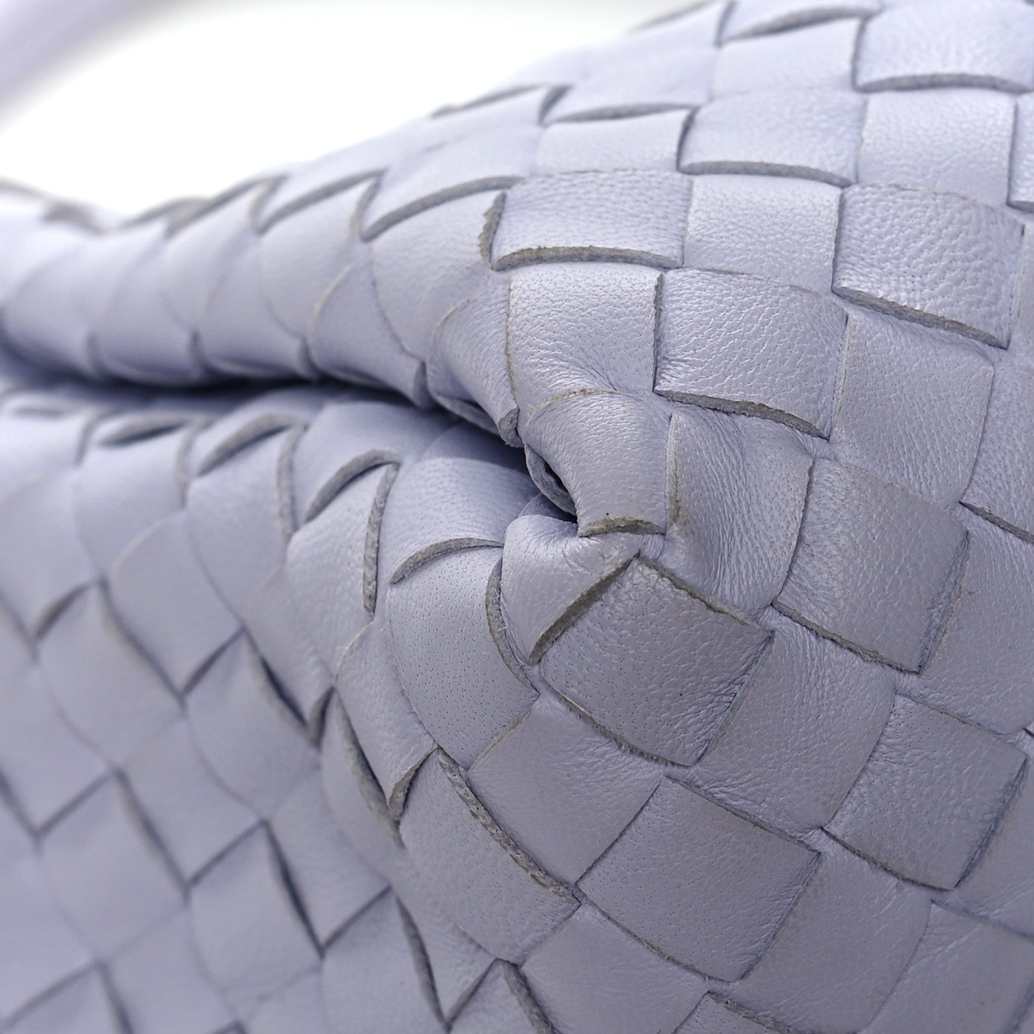 Bottega Veneta Nappa Intrecciato Parachute Bag Oyster Lilac 9 of 10