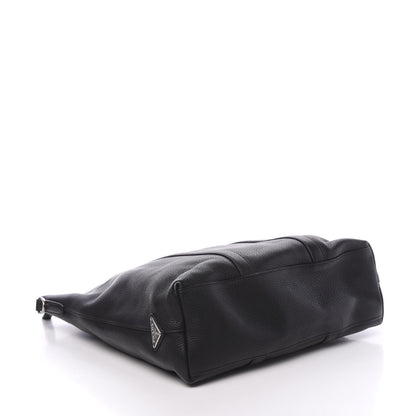 Prada Vitello Daino Tote Black 4 of 10