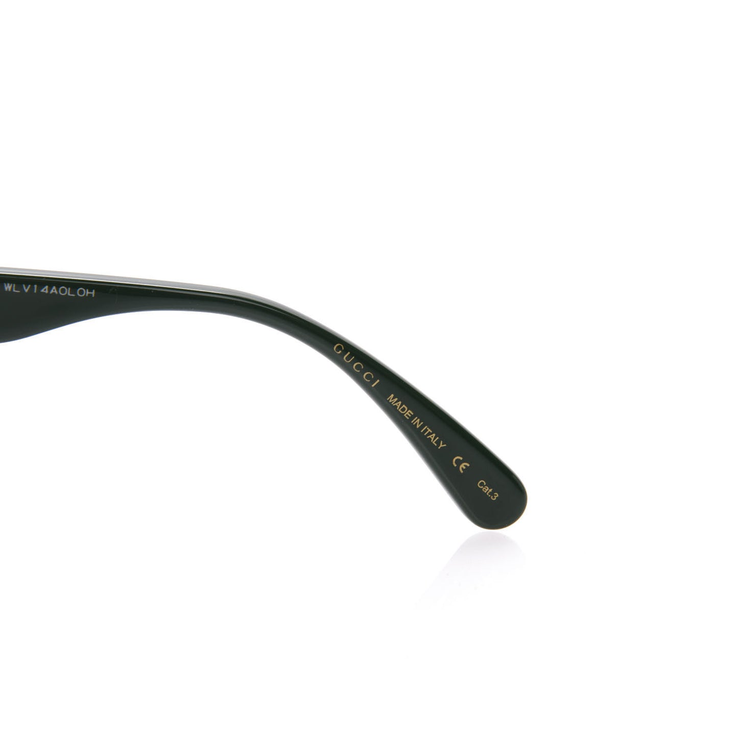 Acetate GG Web Round Eye Sunglasses GG0854SK Black