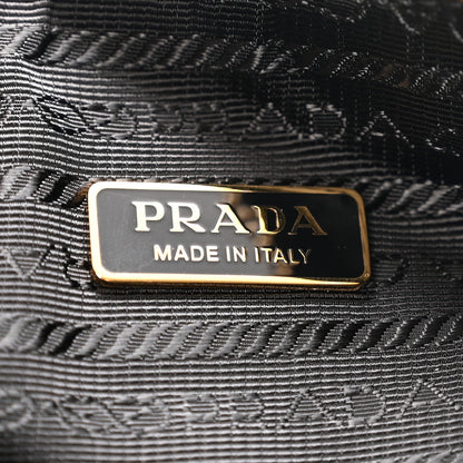 Prada Soft Lux Calfskin Re-Edition 2005 Shoulder Bag Black 6 of 11