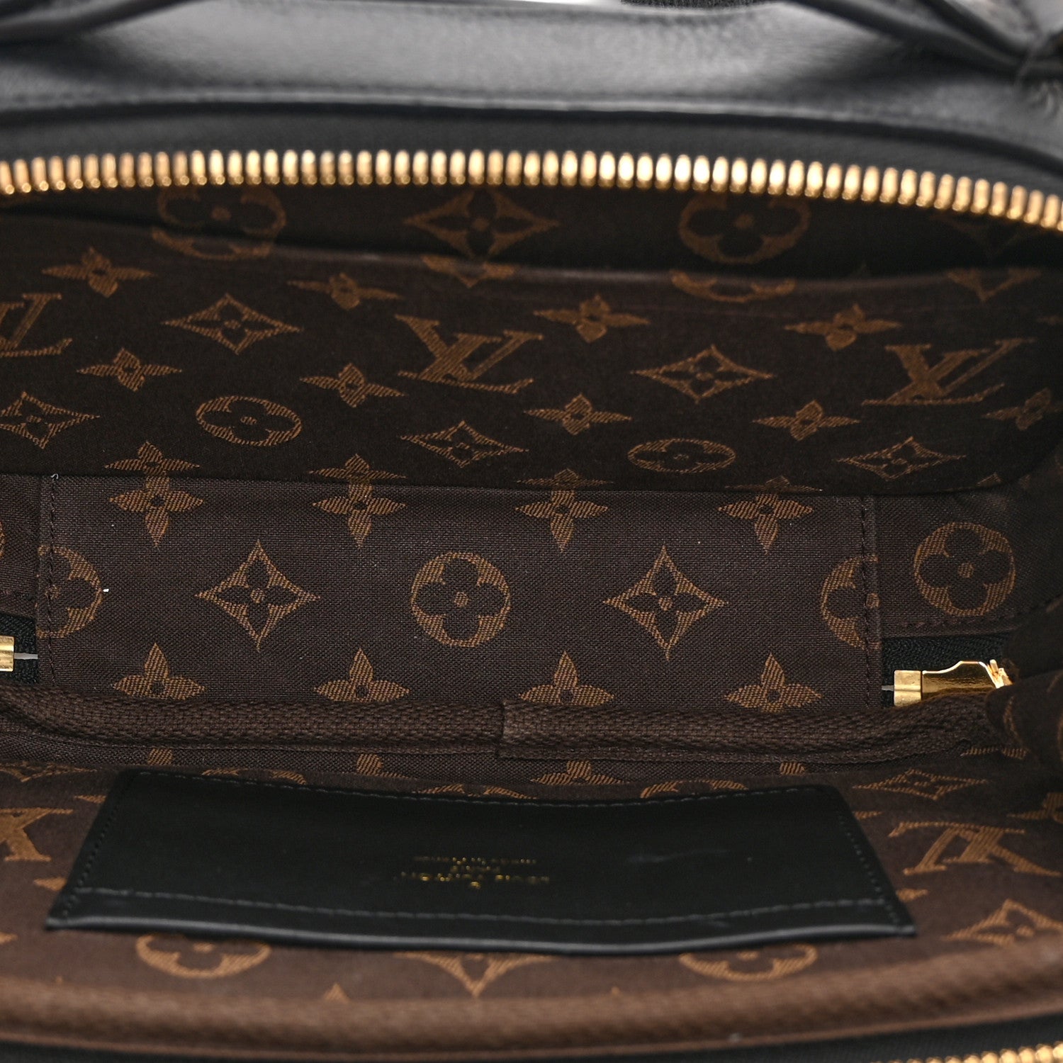 Louis Vuitton Calfskin Monogram Embossed Utility Crossbody Black 5 of 9