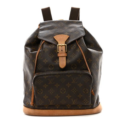 Louis Vuitton Monogram Montsouris GM Backpack 1 of 17