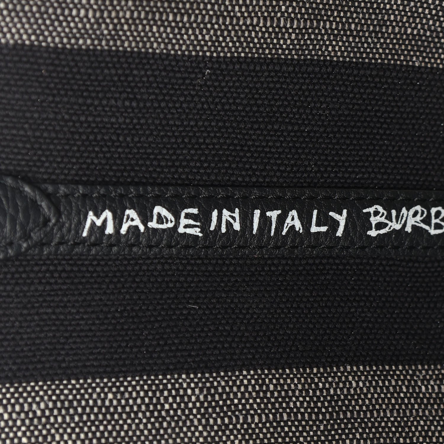 Burberry Coated Canvas Mega Check Sketchbook Medium Reversible Doodle Tote Black 11 of 18