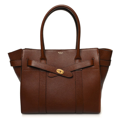 Mulberry Classic Grain Bayswater Zip Tote Oak 1 of 12