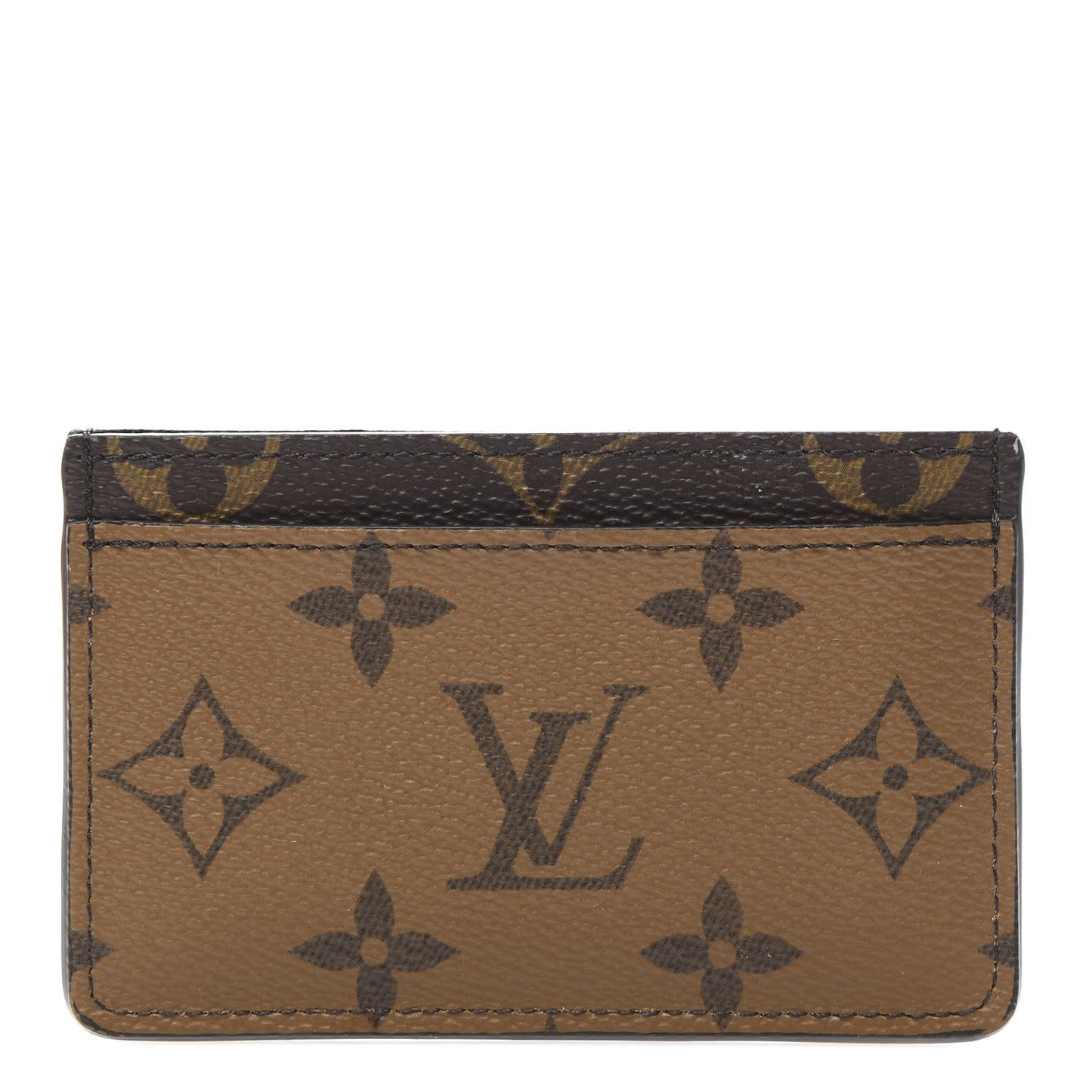 Reverse Monogram Card Holder