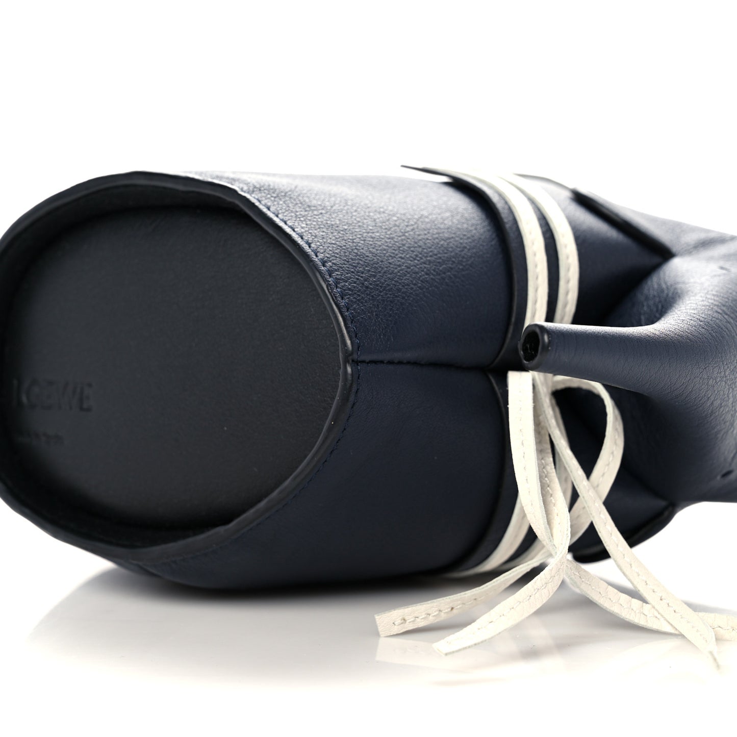 Calfskin Mini Sailor Elephant Crossbody Bag Deep Blue