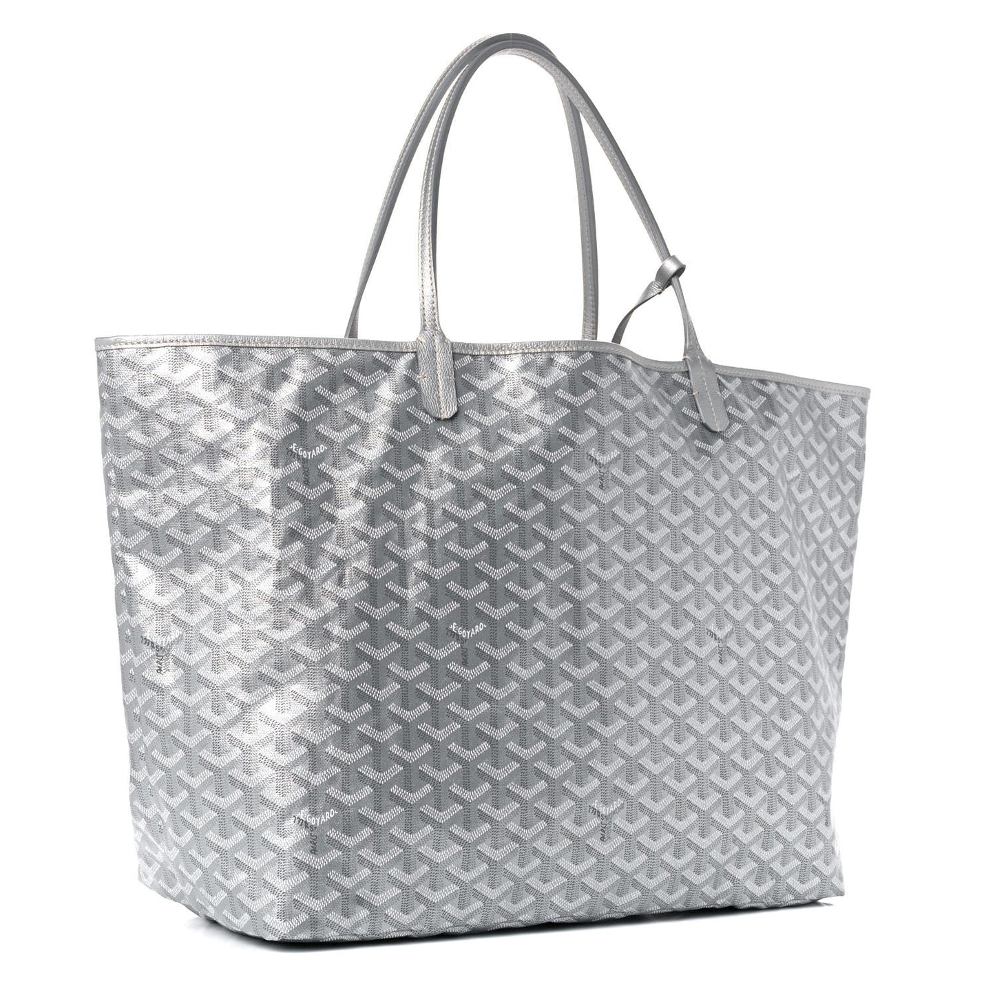Goyardine Precious Metals Saint Louis GM Silver