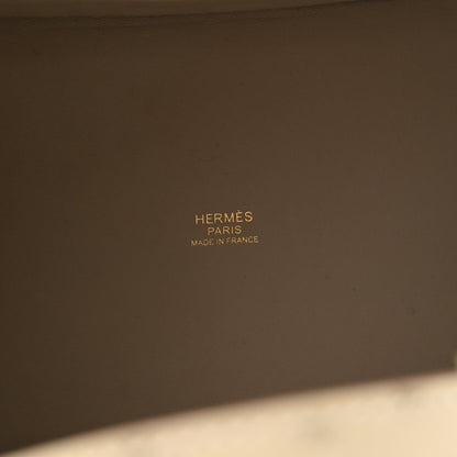 Hermes Ostrich Picotin Lock 18 Gris Perle 5 of 12