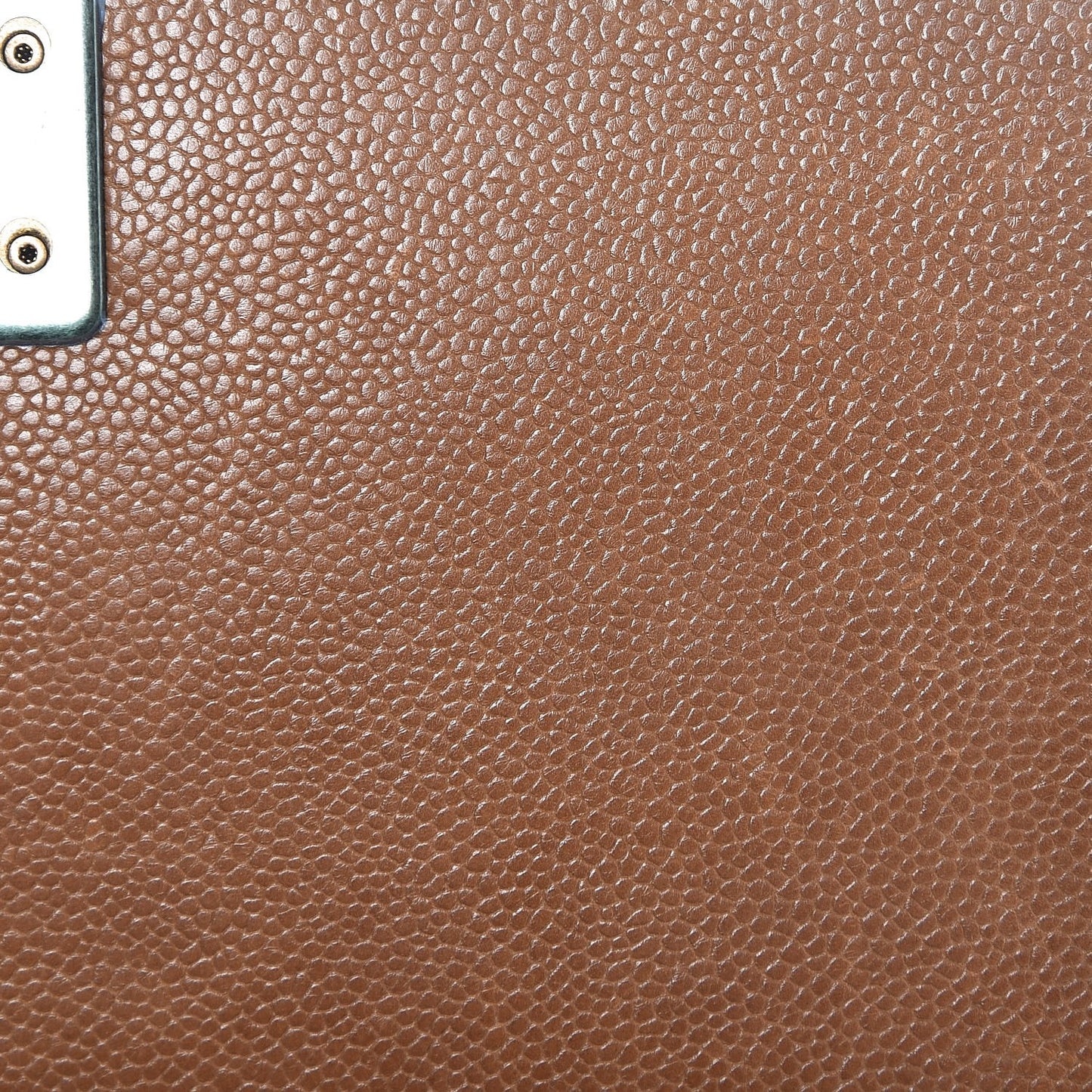 Caviar Quilted Medium Boy Flap Light Brown