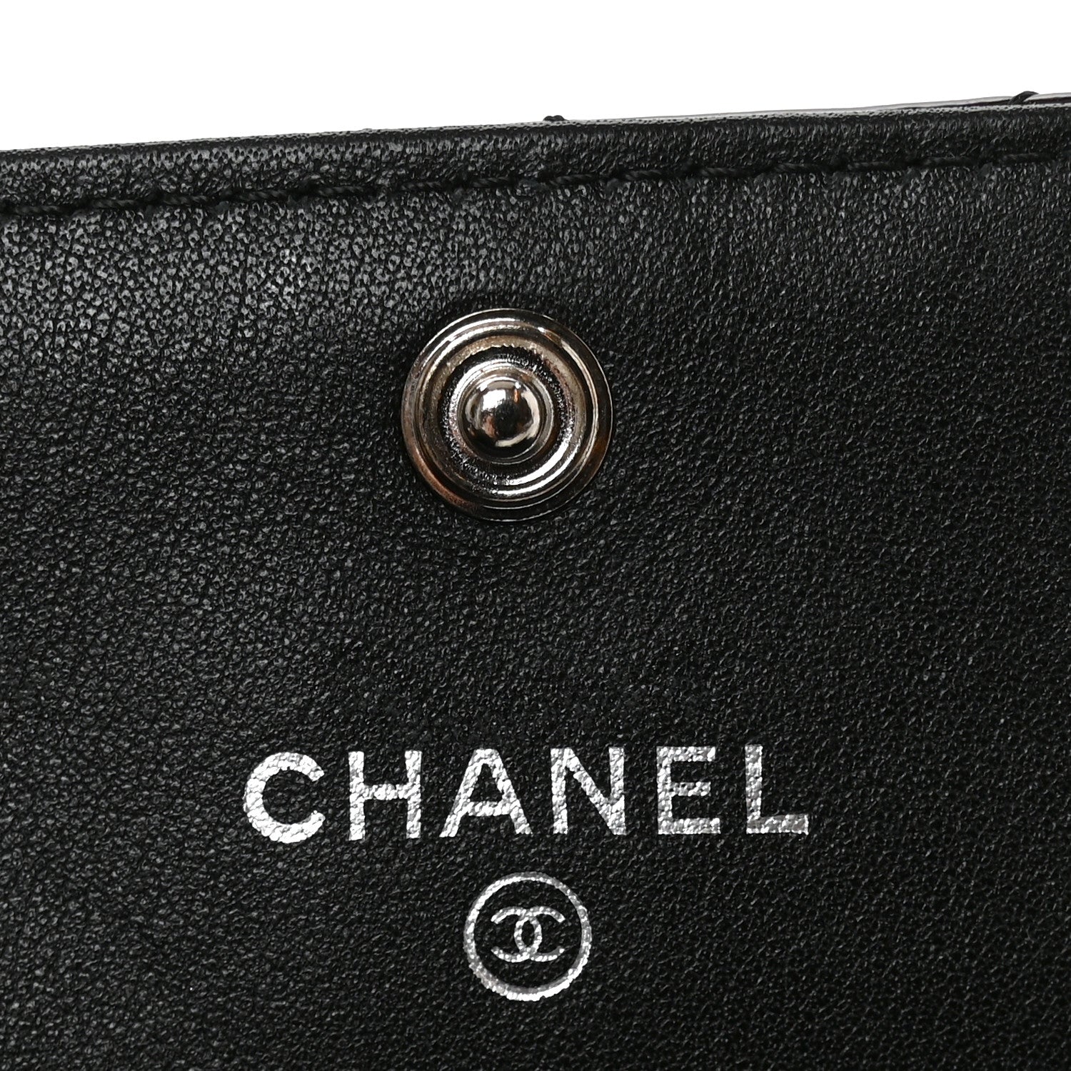 Chanel Patent Brilliant Flap Card Holder Violet 6 of 9