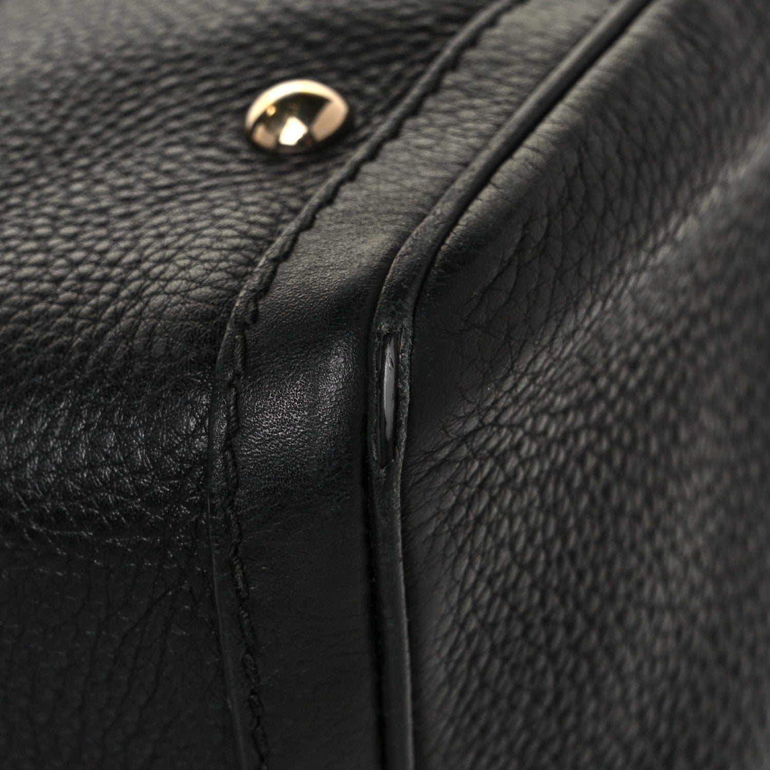 Gucci Calfskin Vintage Web Medium Boston Black 13 of 14