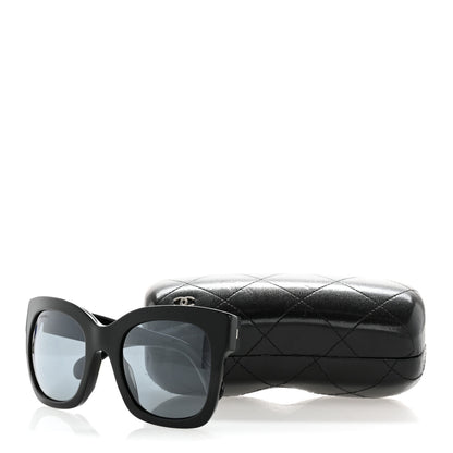 Chanel Acetate Square Sunglasses 5357-A Black 11 of 11