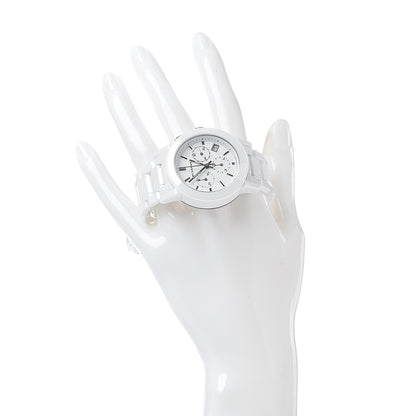 Burberry Stainless Steel Ceramic 38mm Chronograph Quartz Watch White BU9080 2 of 6