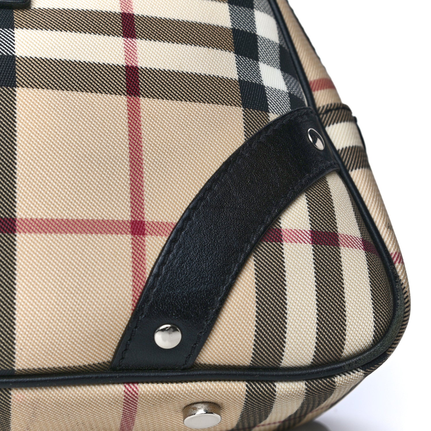 Burberry House Check Studded Bowler Black 22 of 24