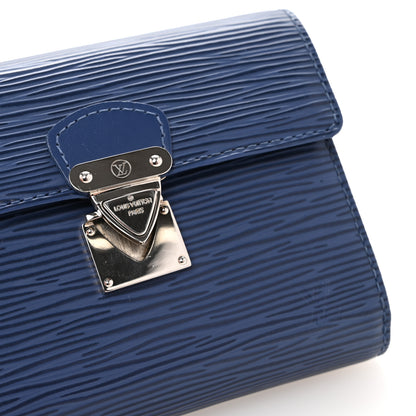 Louis Vuitton Epi Koala Wallet Blue 8 of 9