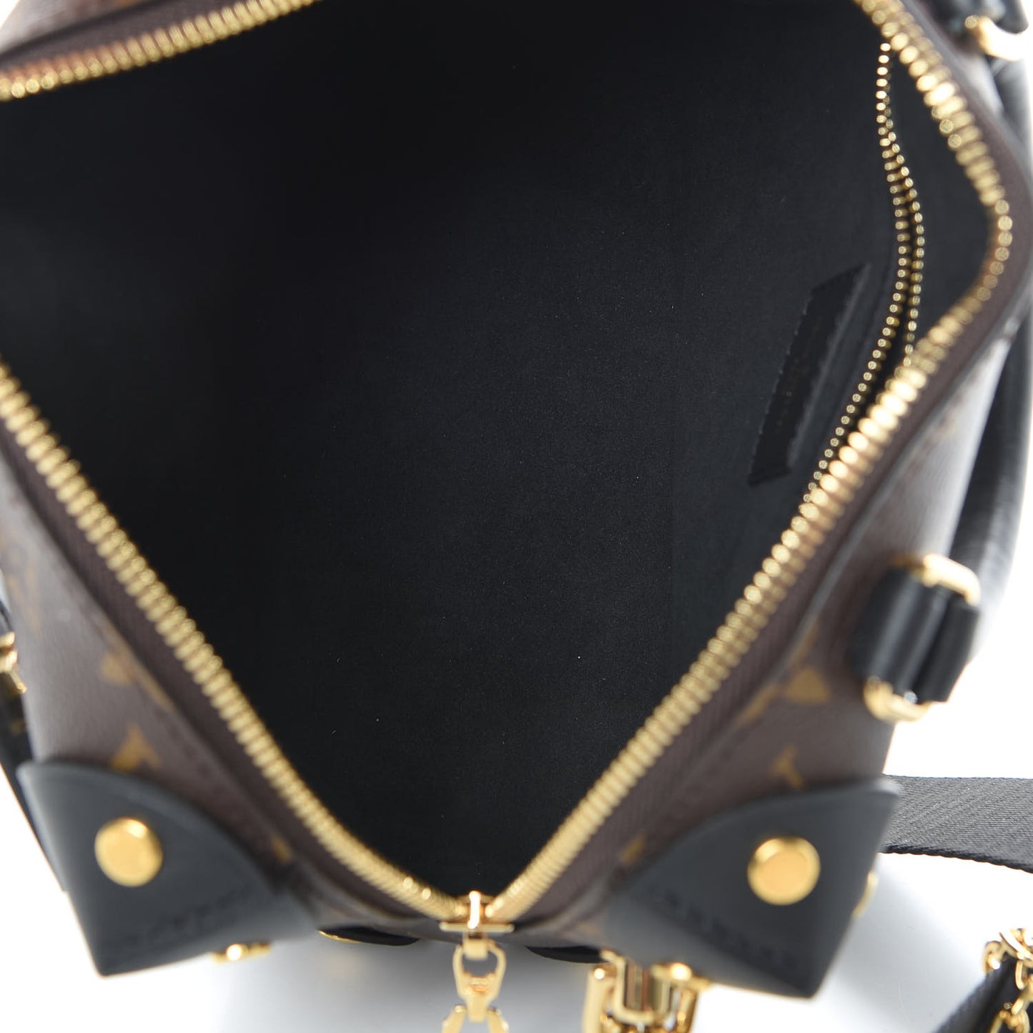 Monogram Petite Malle Souple Black